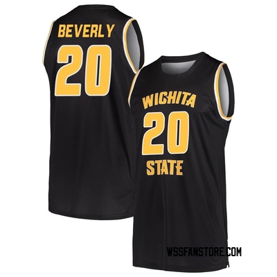 Men's Harlond Beverly Wichita State Shockers Replica Basketball Jersey - Black