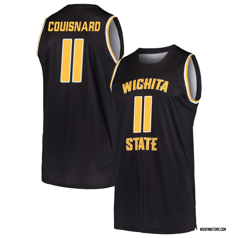 Men's Pierre Couisnard Wichita State Shockers Replica Basketball Jersey - Black