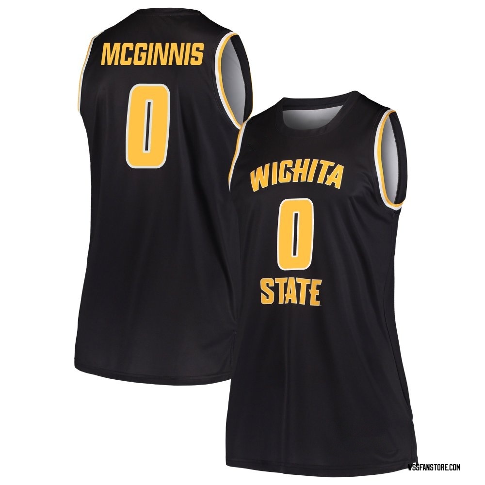 Women's AJ McGinnis Wichita State Shockers Replica Basketball Jersey - Black