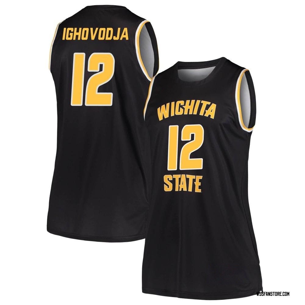Women's Joy Ighovodja Wichita State Shockers Replica Basketball Jersey - Black