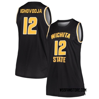 Women's Joy Ighovodja Wichita State Shockers Replica Basketball Jersey - Black