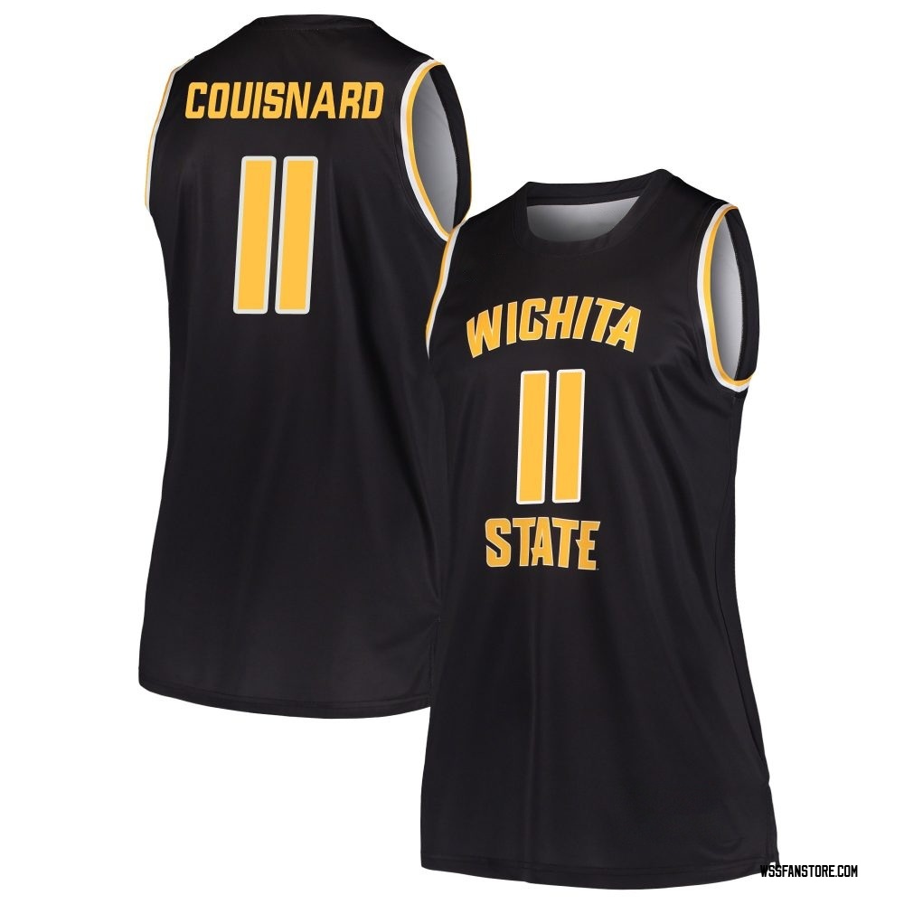 Women's Pierre Couisnard Wichita State Shockers Replica Basketball Jersey - Black