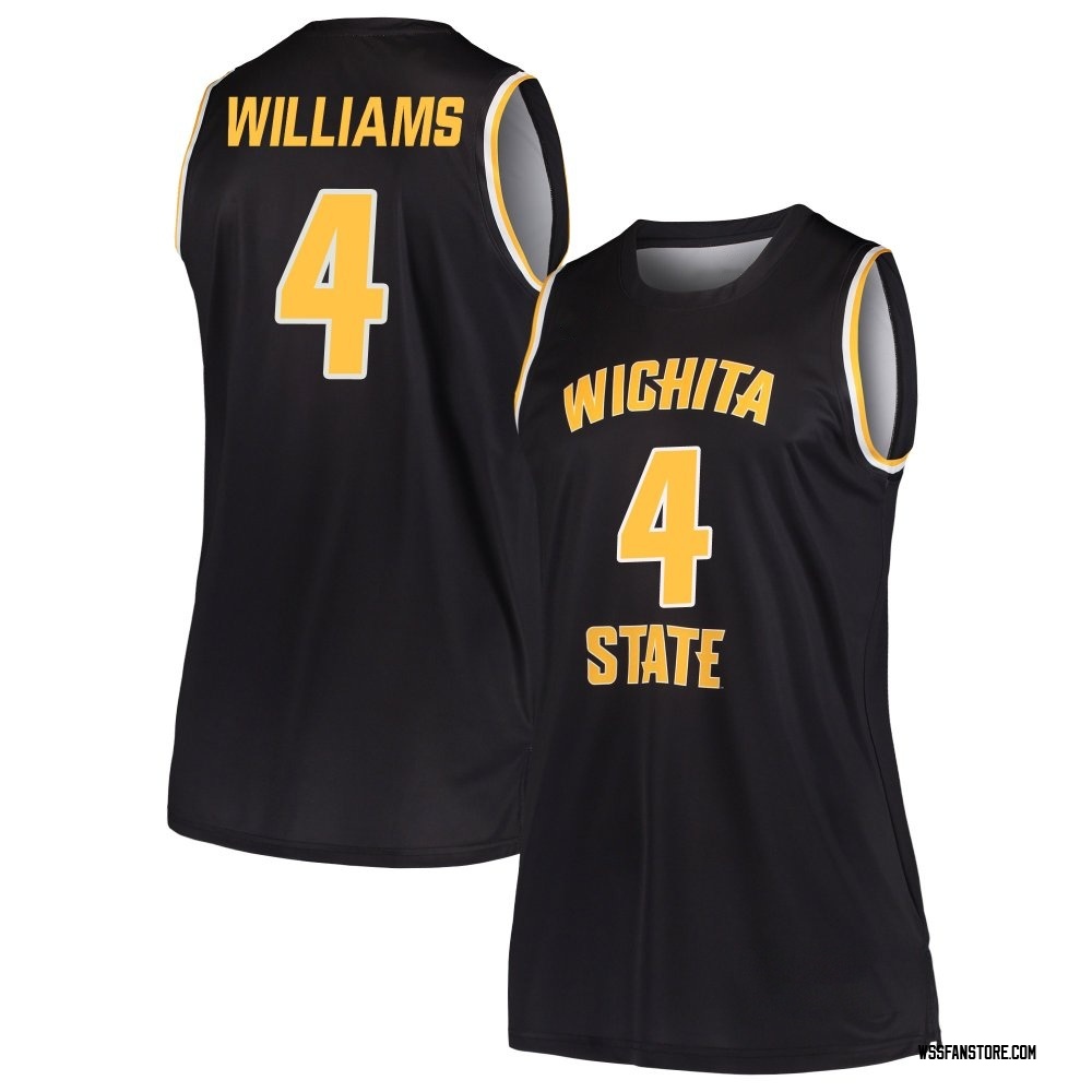 Women's TJ Williams Wichita State Shockers Replica Basketball Jersey - Black