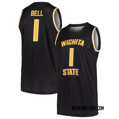 Youth Xavier Bell Wichita State Shockers Replica Basketball Jersey - Black